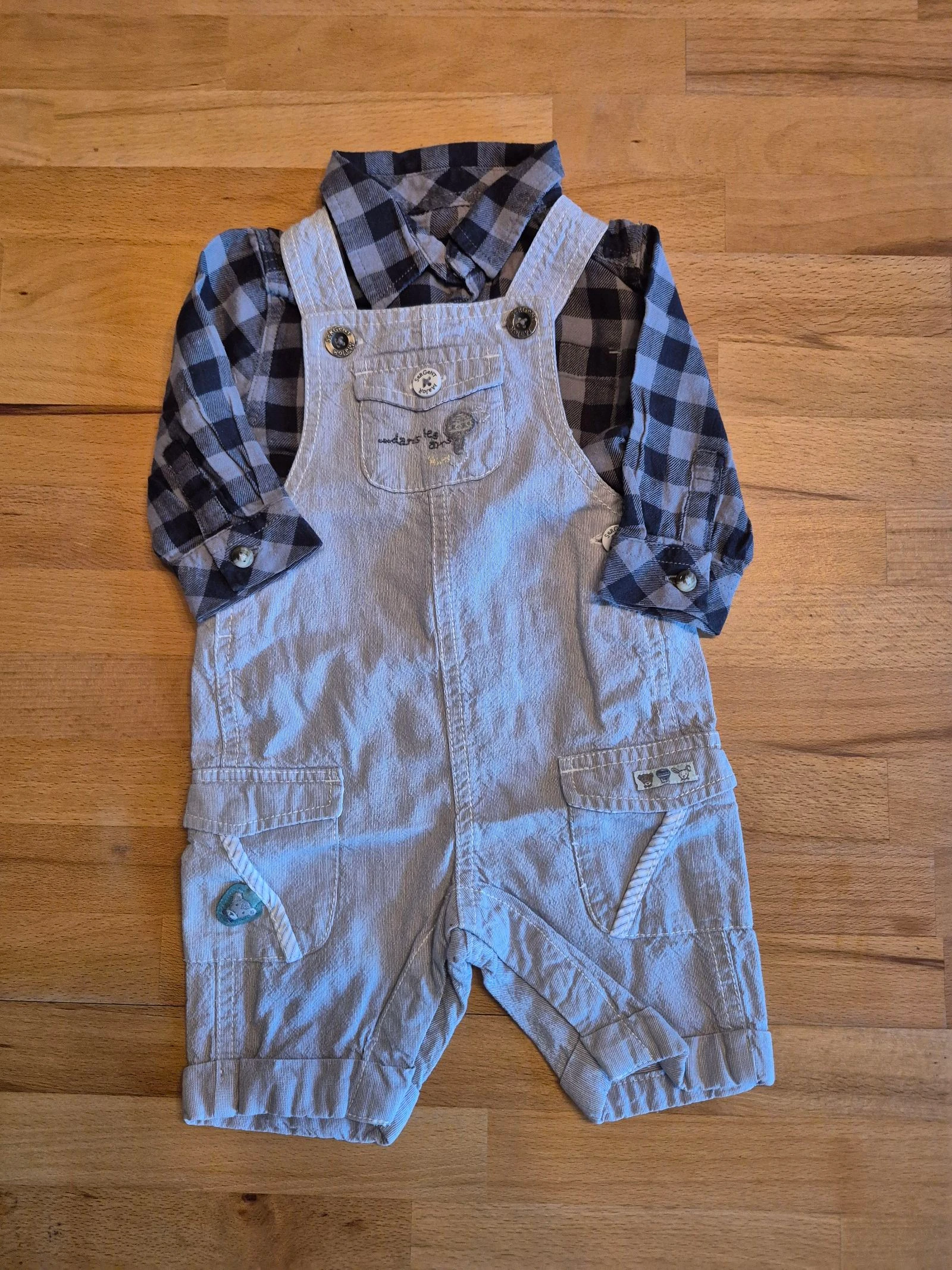 Lote de macacão para bebê menino de 3 meses – photo 5
